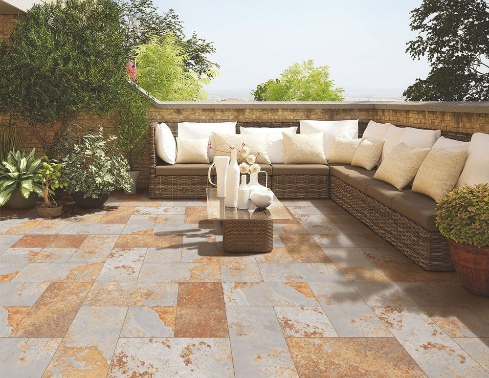 natural stone looks great for your patio!