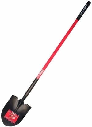 bully tools round point shovel