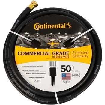 continental black rubber hose review