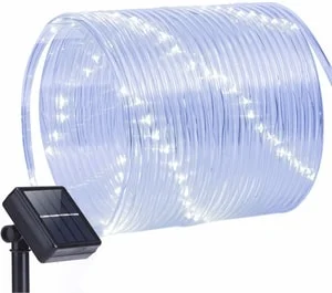oak leaf solar string lights