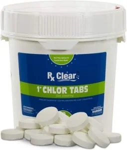 rx clear brand pool shock tablets