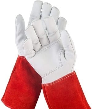 nocry resistant leather gardening gloves made of goathide