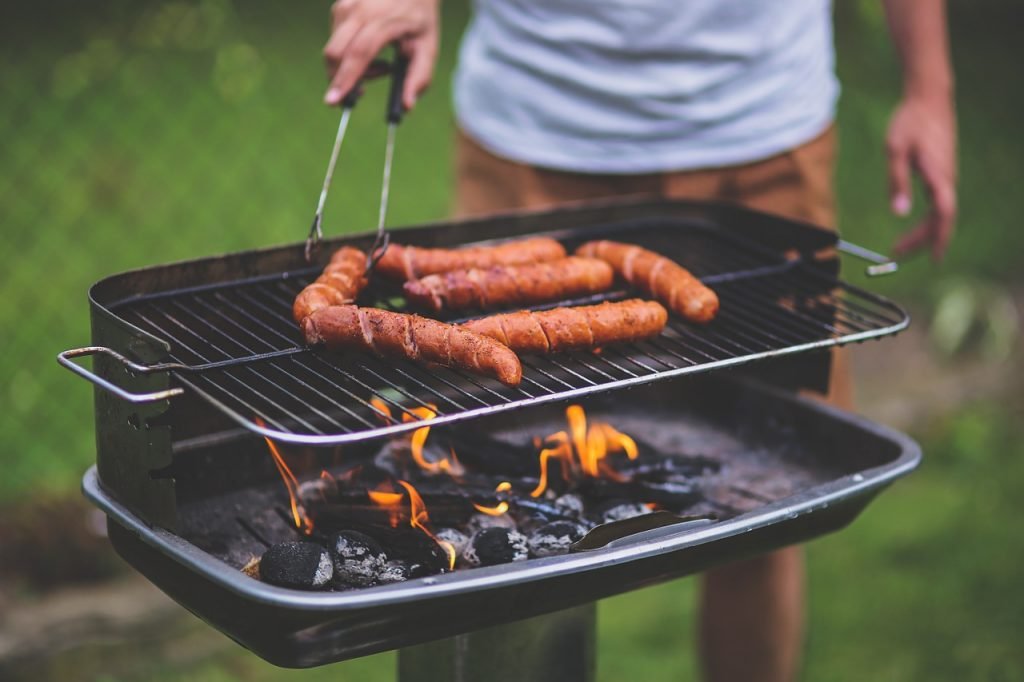 teens could use a hand grilling while they entertain guests