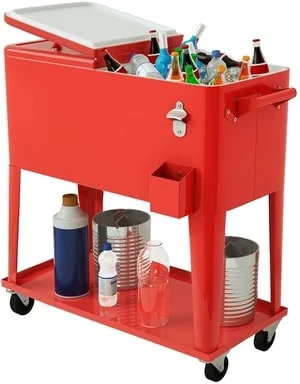 giantex cooler serving cart