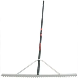razorback 36 inch wide landscape rake