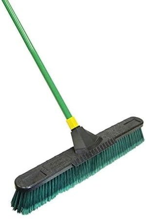 bulldozer push broom for outdoor use. By Quickie.