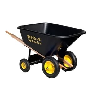 best 4 wheeled wheelbarrow