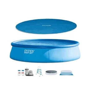 intex 18 foot diameter 5000 gallon inflatable pool