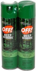 deep woods off repellant for mosquitoes, ticks, flies, chiggers, and gnats