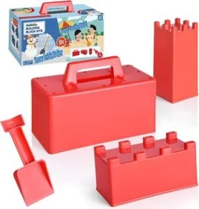 shovel and sand castle building blocks