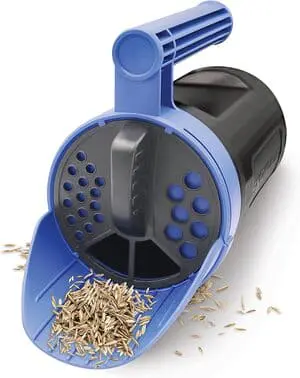snow joe handheld spreader