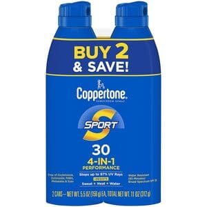 coppertone sport sunscreen for all ages