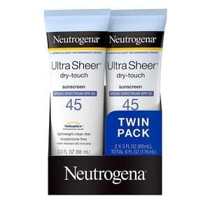 neutrogena 45 spf sunscreen