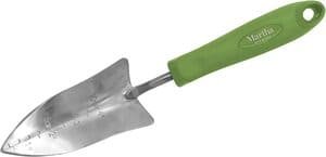 martha stewart transplanting trowel with green handle