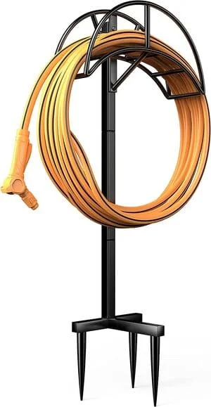 rossny hose holder with 3 prong based