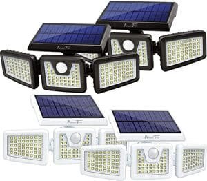 ameritop 4 solar power outdoor lights